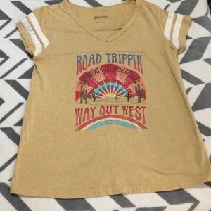 Road Trippin Way Out West tee